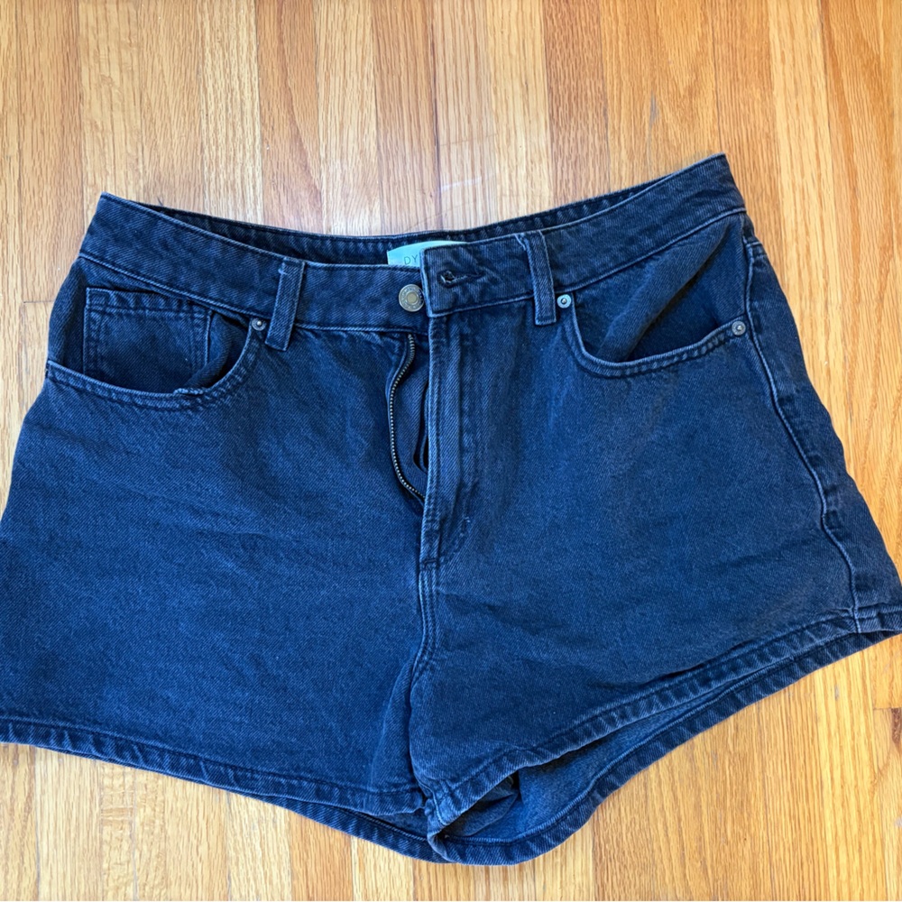 Dynamite Black Jean Shorts